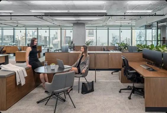 Corporate workspace designed by Infinity IIAC
